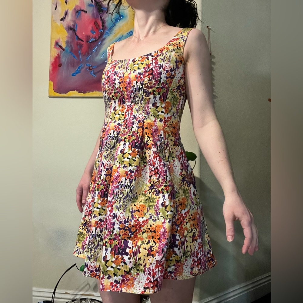 Nine West Floral Mini Dress